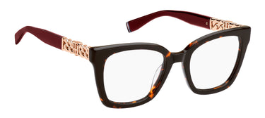 Premium Women Tommy Hilfiger Eyeglasses: TH 1906 - Red Havana(2) - SpecSMART Eye Clinic (Diagonal View)